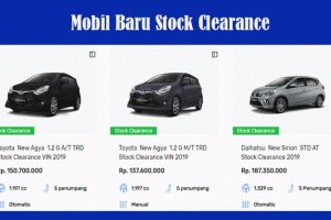 Pilihan Seva Mobil Stock Clearance