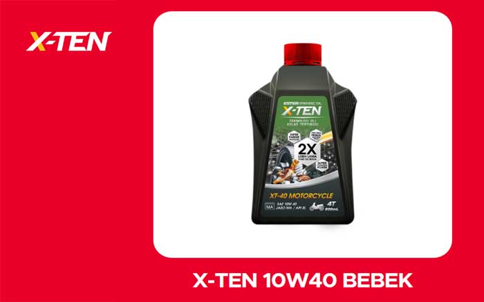 X-TEN 10W40 BEBEK